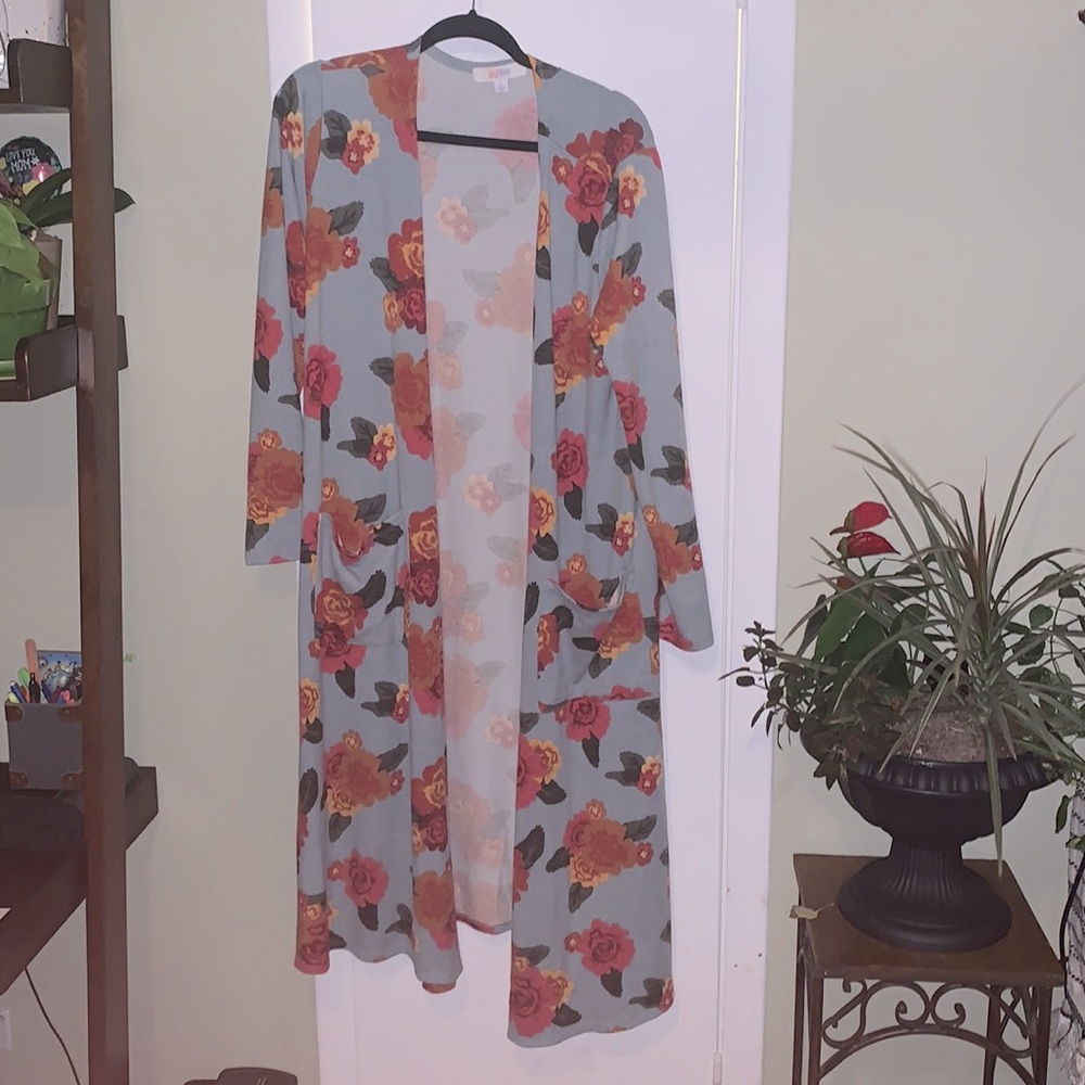 Lularoe large Sarah long duster
